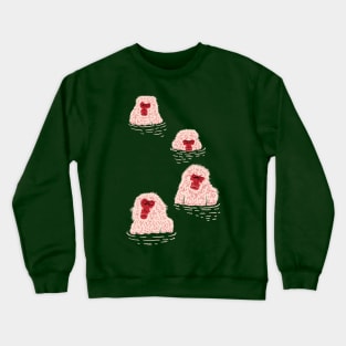 snow monkey Crewneck Sweatshirt